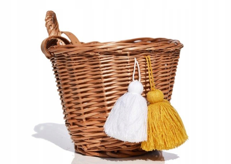 Mini koszyk rowerowy dla dzieci Natural Oryginalny Rodzaj przedni