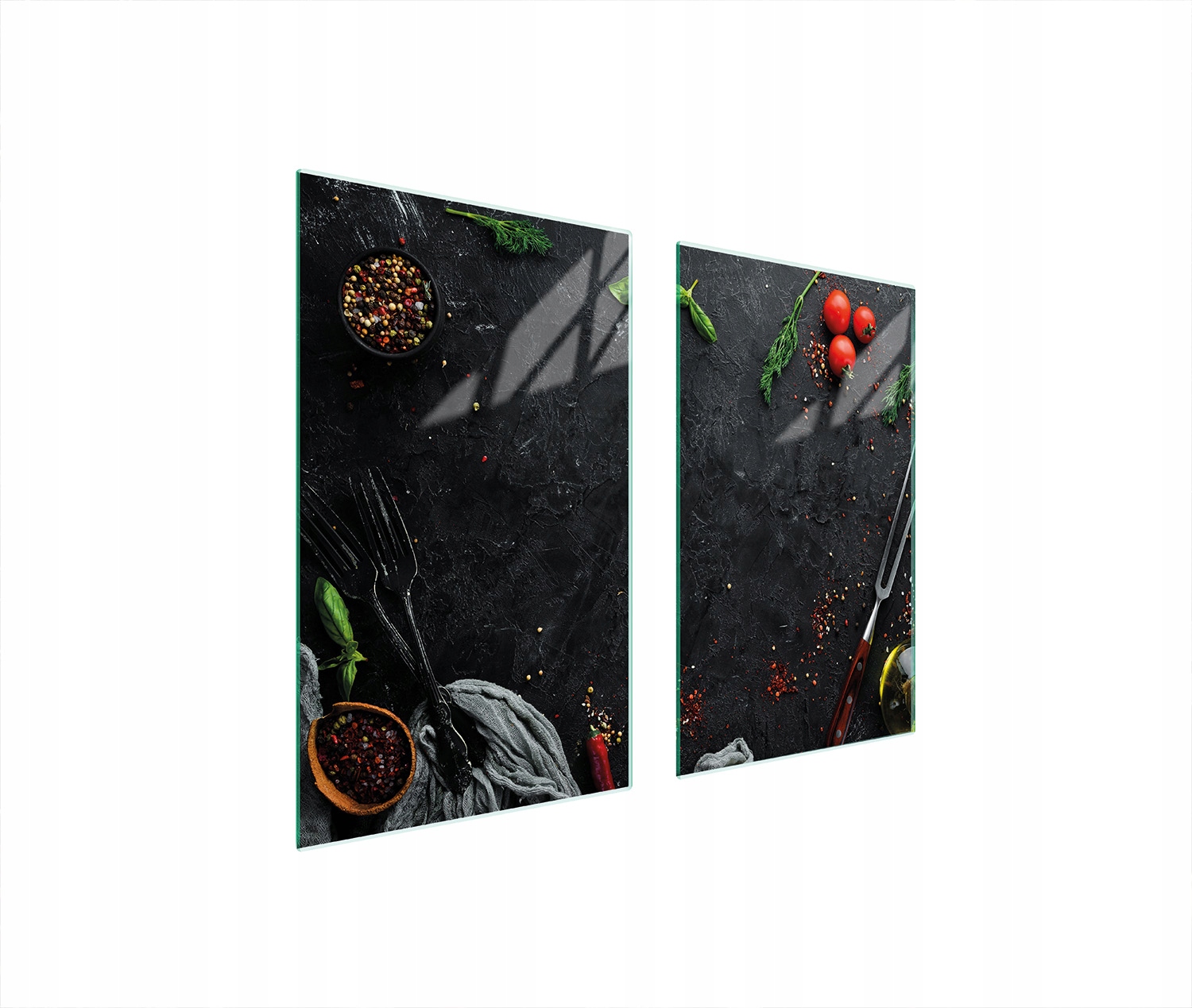 Skleněná Ochranná Deska Na Sporák 75x52 Břidlice Tvrzené Sklo