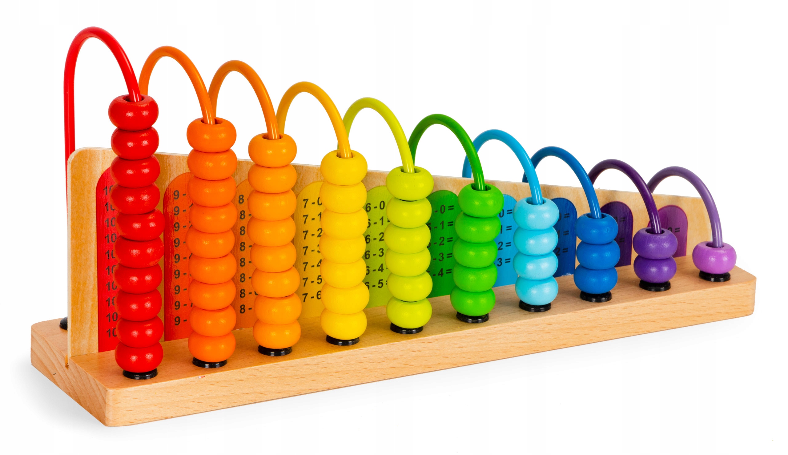 DREWNIANE LICZYDŁO DLA DZIECI ZABAWKA EDUKACYJNA Liczba sztuk w zestawie 1 szt.