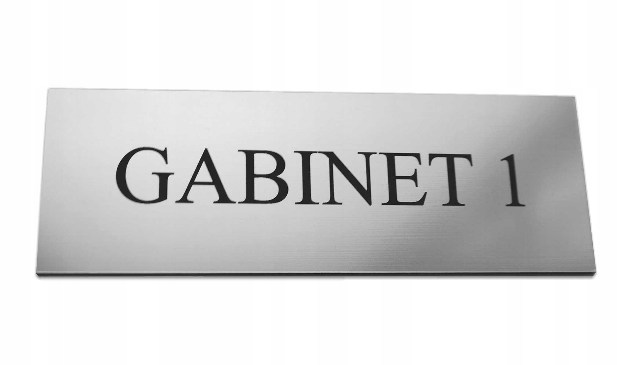 TABLICZKA dowolna treść napis logo NA WYMIAR 7x1,4 cm 20 sztuk EAN (GTIN) 5906154600828