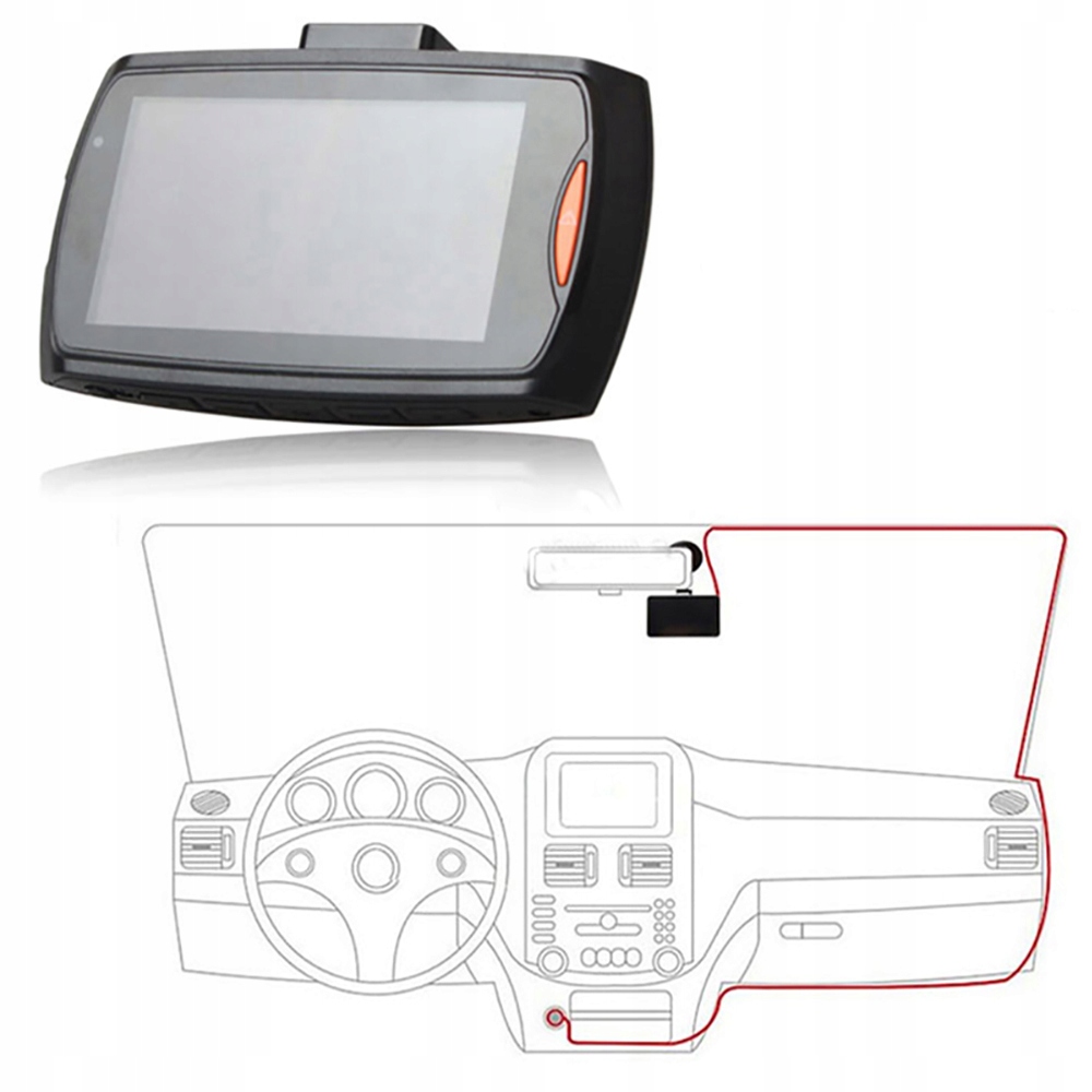 VIDEO REJESTRATOR JAZDY KAMERA SAMOCHODOWA FULL HD Model SDH1360