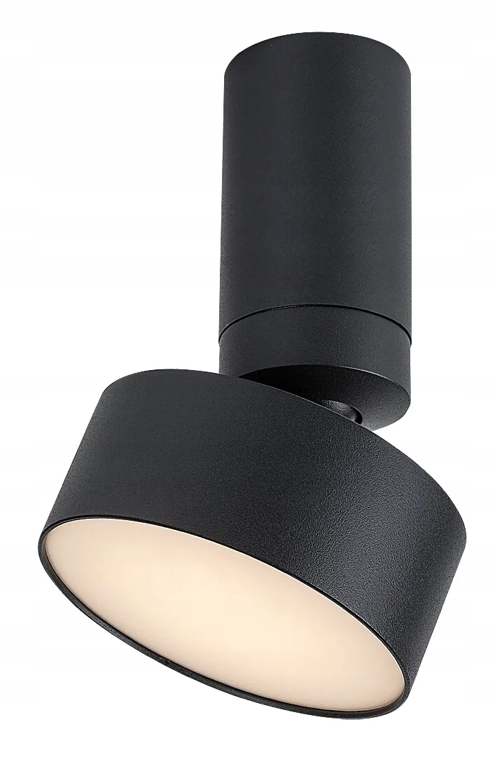 Regulovateľná Led stropná lampa s Led reflektorom čierna 3000K Rabalux