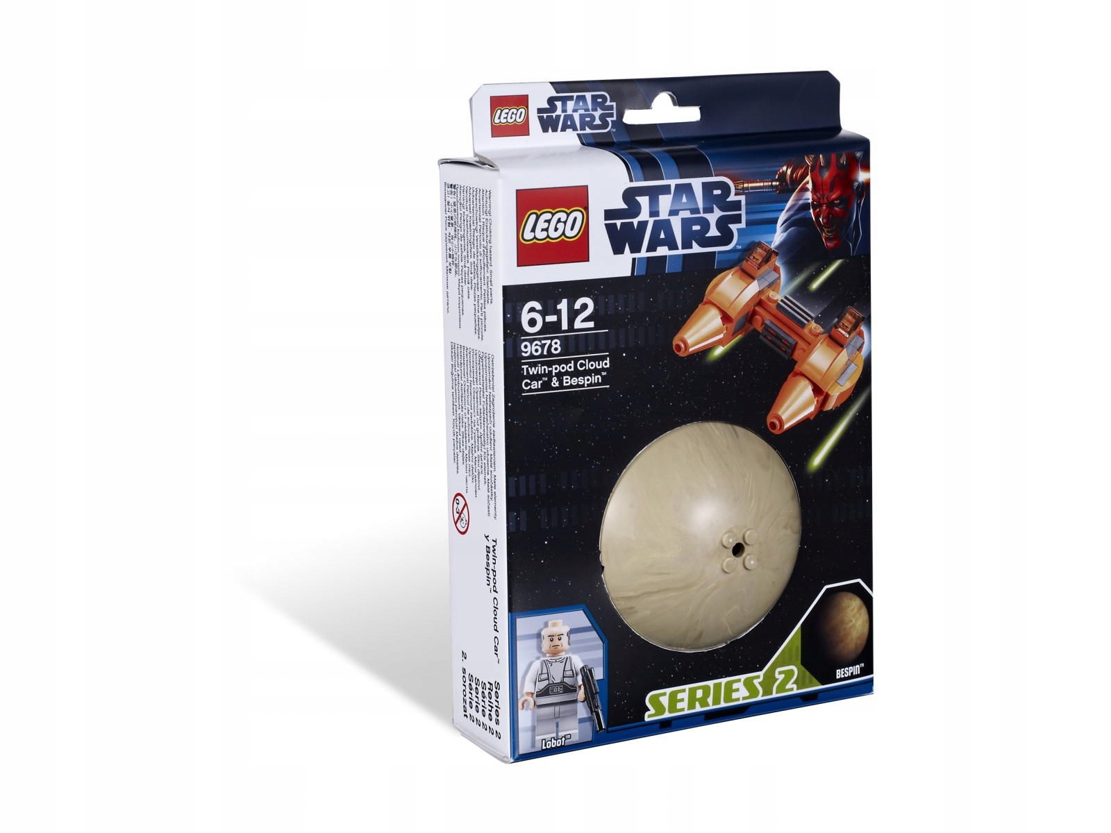 Nový 9678 Lego Star Wars Twin-pod Cloud Car & Bespin Lobot Misb 2012