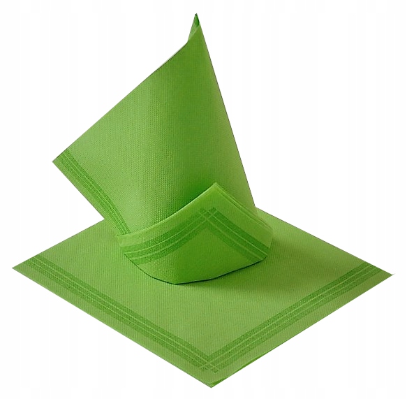 

Serwetka Tendance 38x38 zielona z paskami 50 szt.