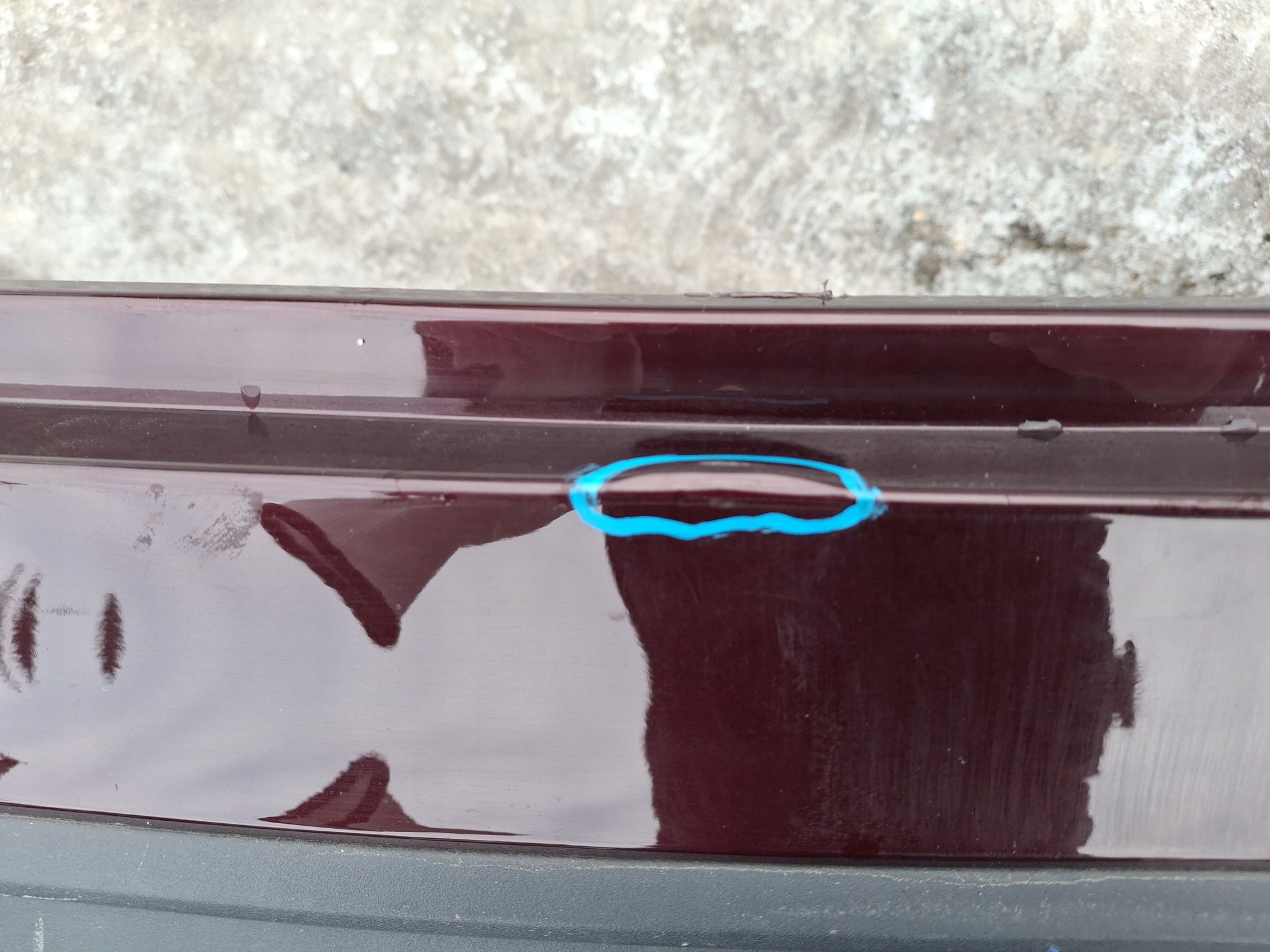 bumper rear TESLA Y 2020R->