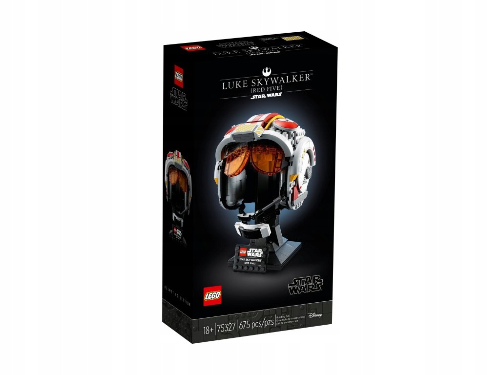 Lego Star Wars 75327 Helma Luka Skywalkera Červená Pět Nové