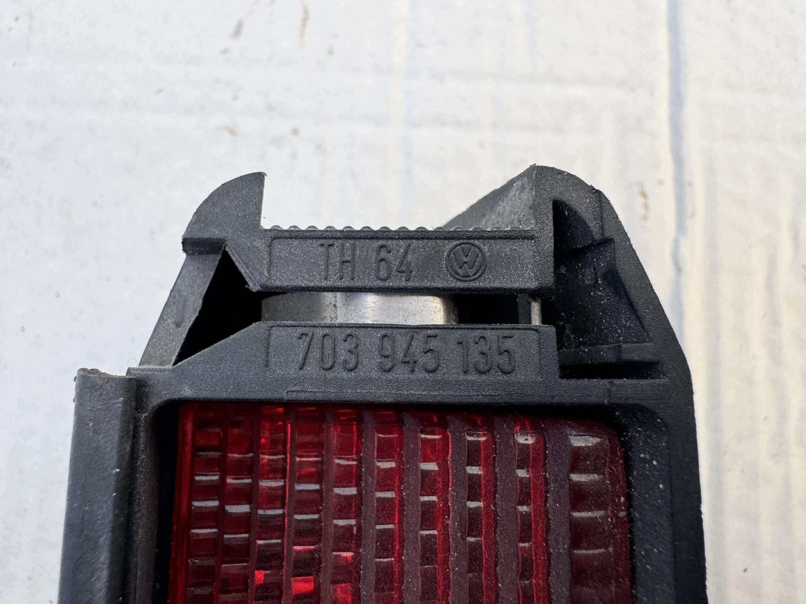 VW TRANSPORTER MULTIVAN T4 99- third brake light bonnet rear part 703945135