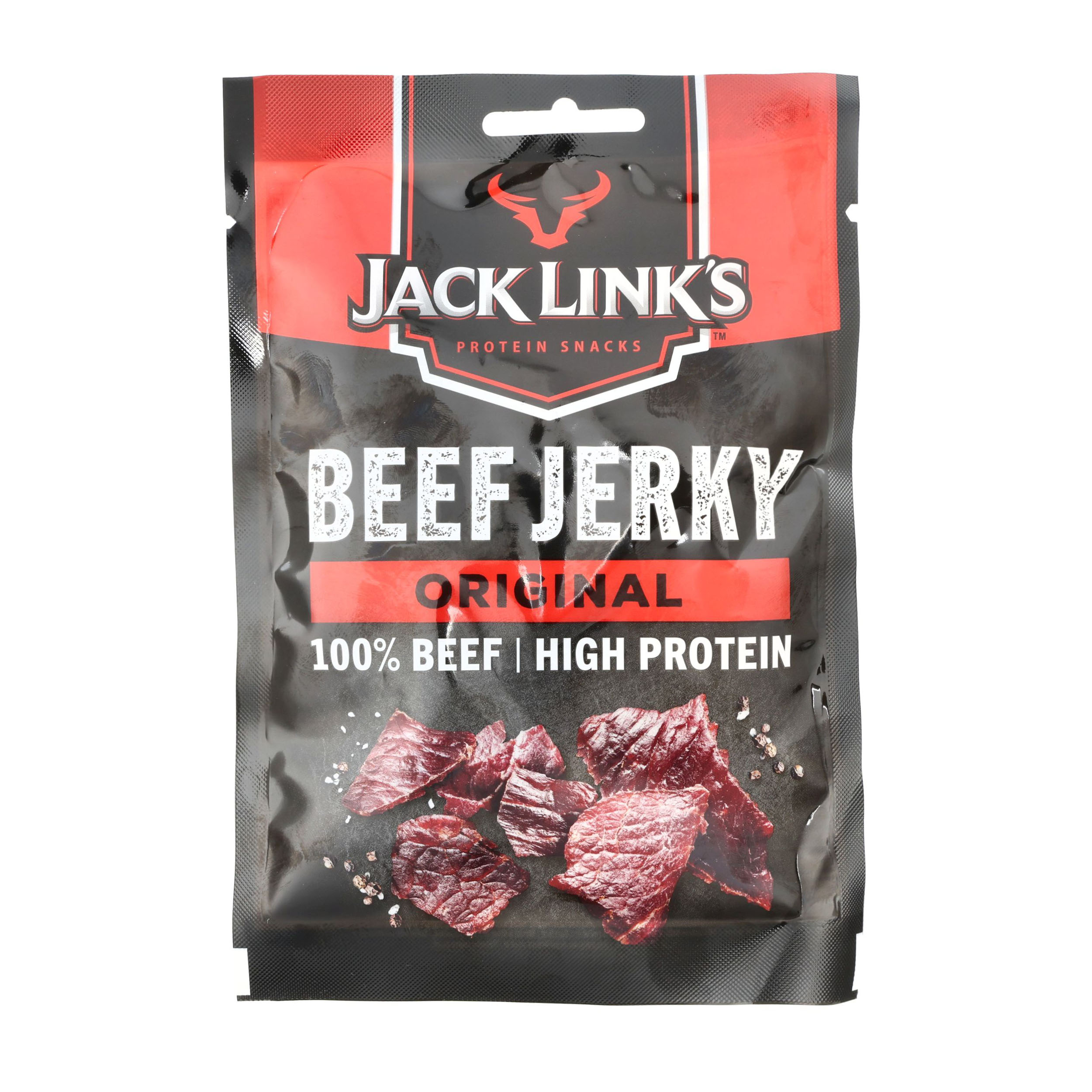 Levně Sušené hovězí maso Jack Link's Beef Jerky Original 60 g