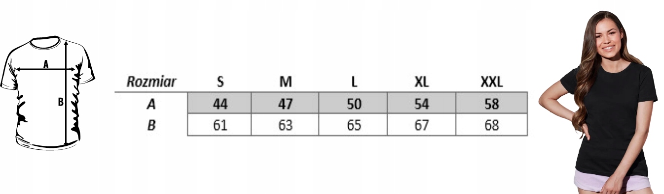 KOSZULKA Z WŁASNYM NADRUKIEM FULLCOLOR GRAFIKA Model Standard