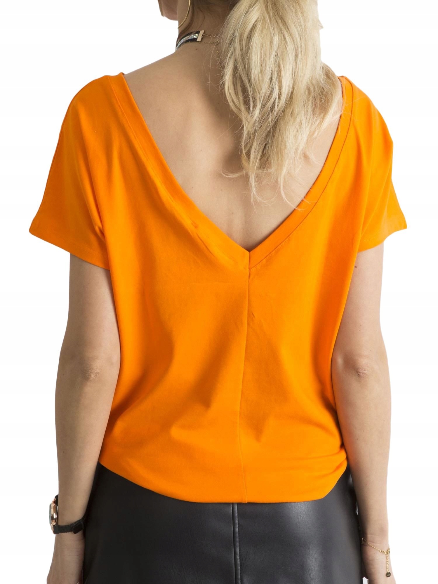 

Koszulka Damska t-T-SHIRT Bawełniana Gładka - XL