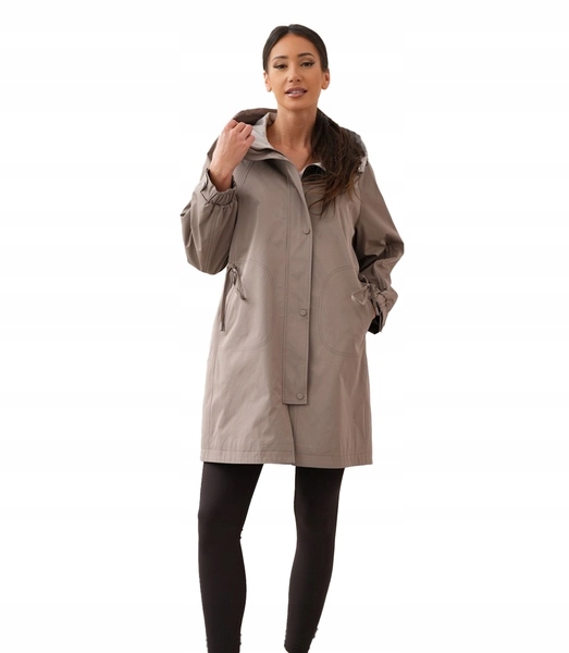 Jarní přechodový kabát s podšívkou Waleria 46