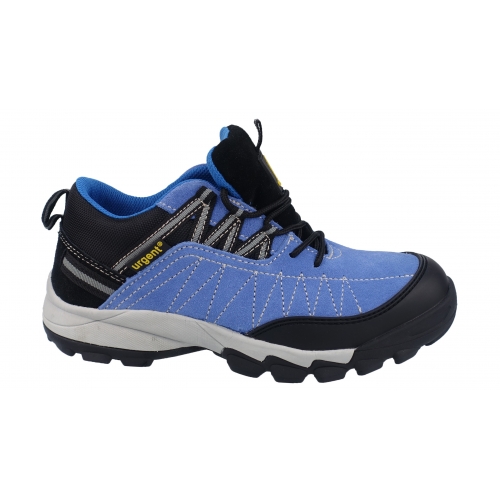 buty robocze męskie z blachą 233S1 nosek urgent lekkie skórzane 41