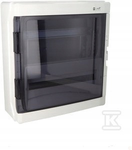 Rozd.n/t 2X18M IP65 Dveř.transp.galant+