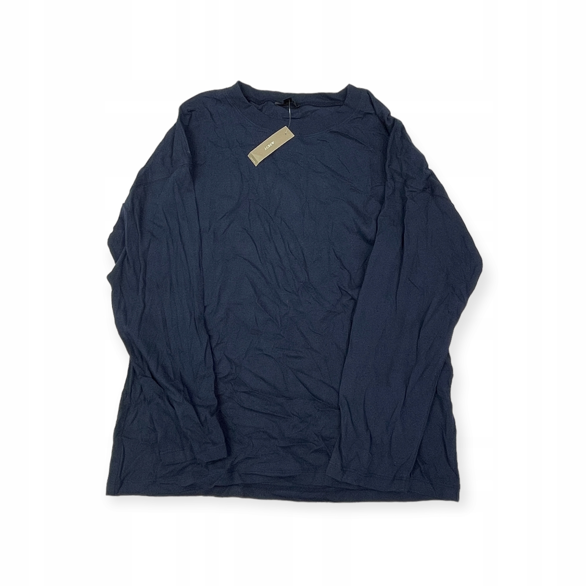 Tmavě modrá dámská halenka s dlouhým rukávem J. Crew M