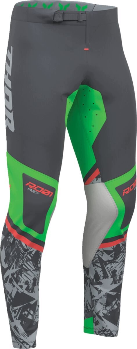 Nohavice Na Cross Quada Thor Sportmode Punkd Charcoal/green (28) 290113033
