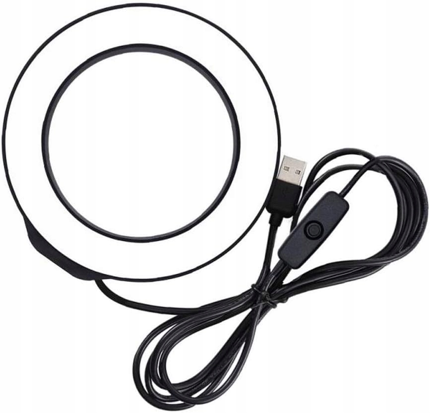 ZLXDP LED Selfie Ring Light do vlogów wideo n