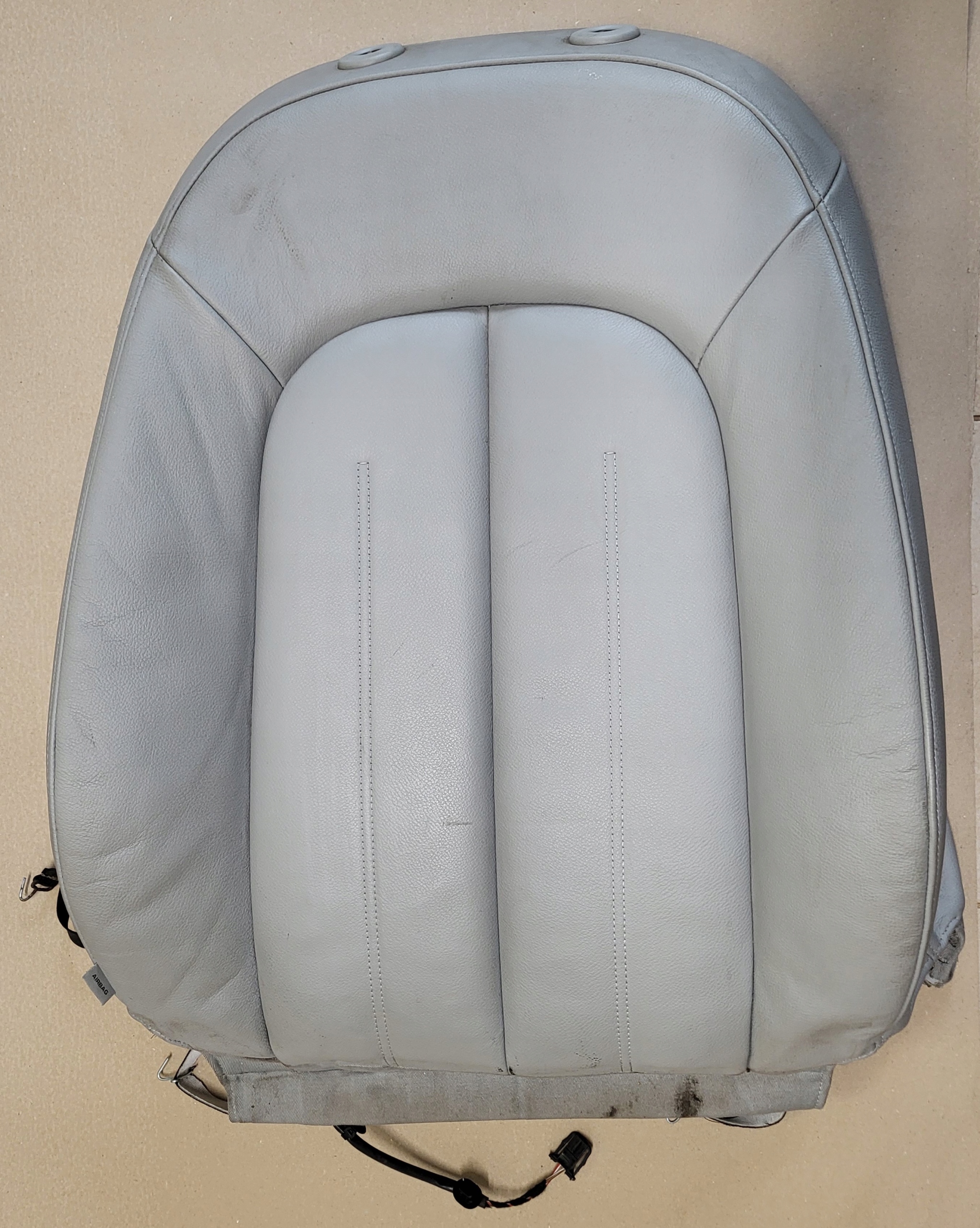 OPARCIE seat MATA GRZEWCZA right front AUDI A7 4G grey leather OE EU