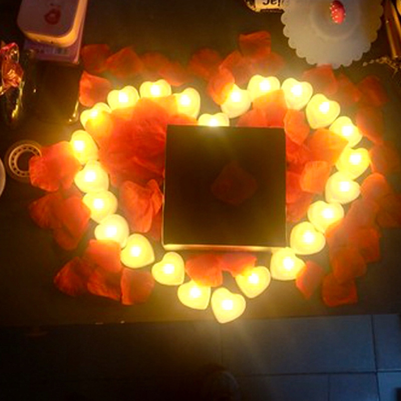 ZNICZ WKŁAD LED ELEKTRYCZNY ŚWIECĄCE SERCE PŁOMIEŃ EAN (GTIN) 5903636618296