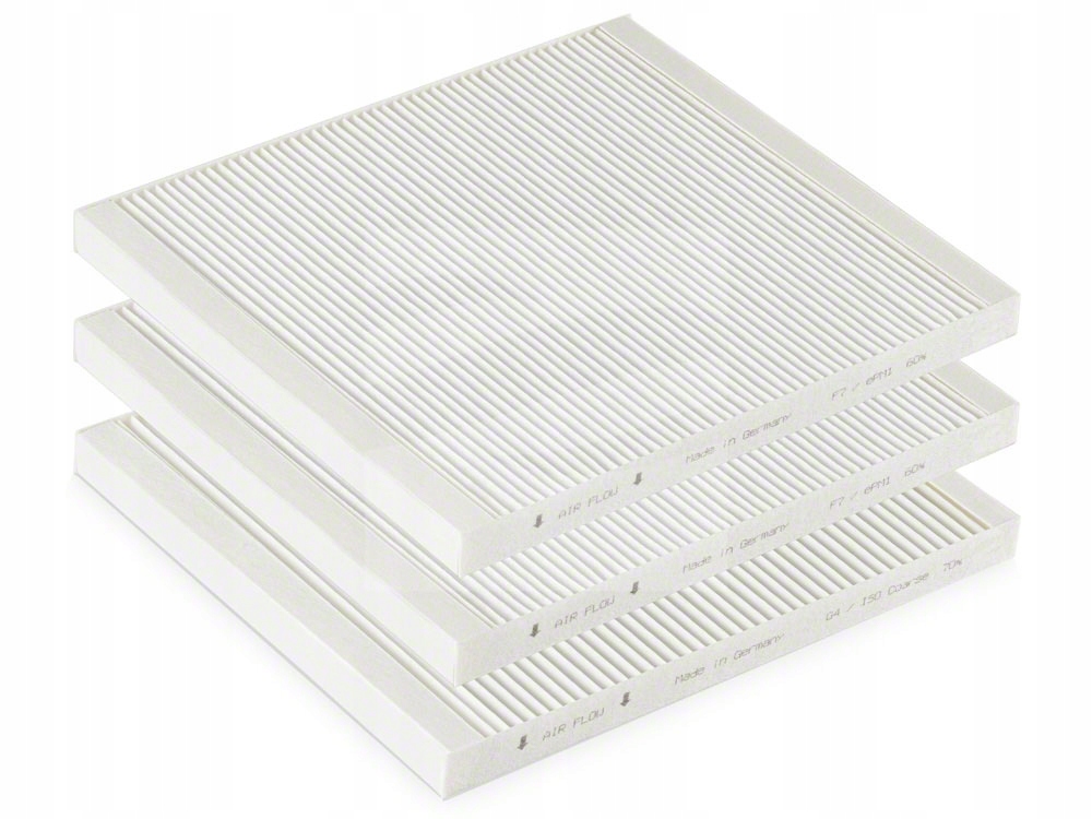 Filtry pro Vasco Kermi F7G4G4 275x275x20 DX4E DX5E DX6E FR049 sada komplet
