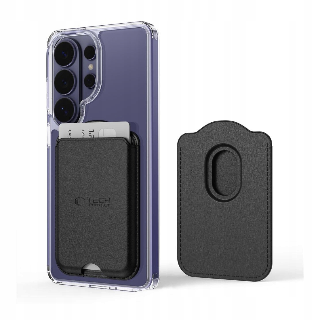 Portfel magnetyczny na karty Tech-Protect CH02 MagWallet czarny