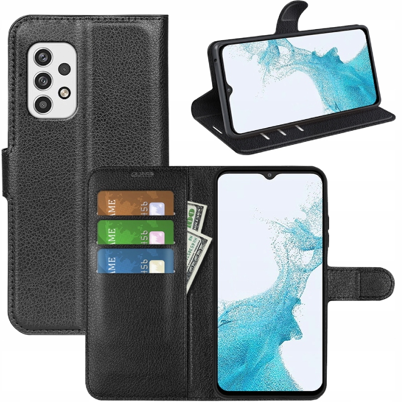 

Etui Portfel Litchi Case Do Galaxy A23 4G 5G