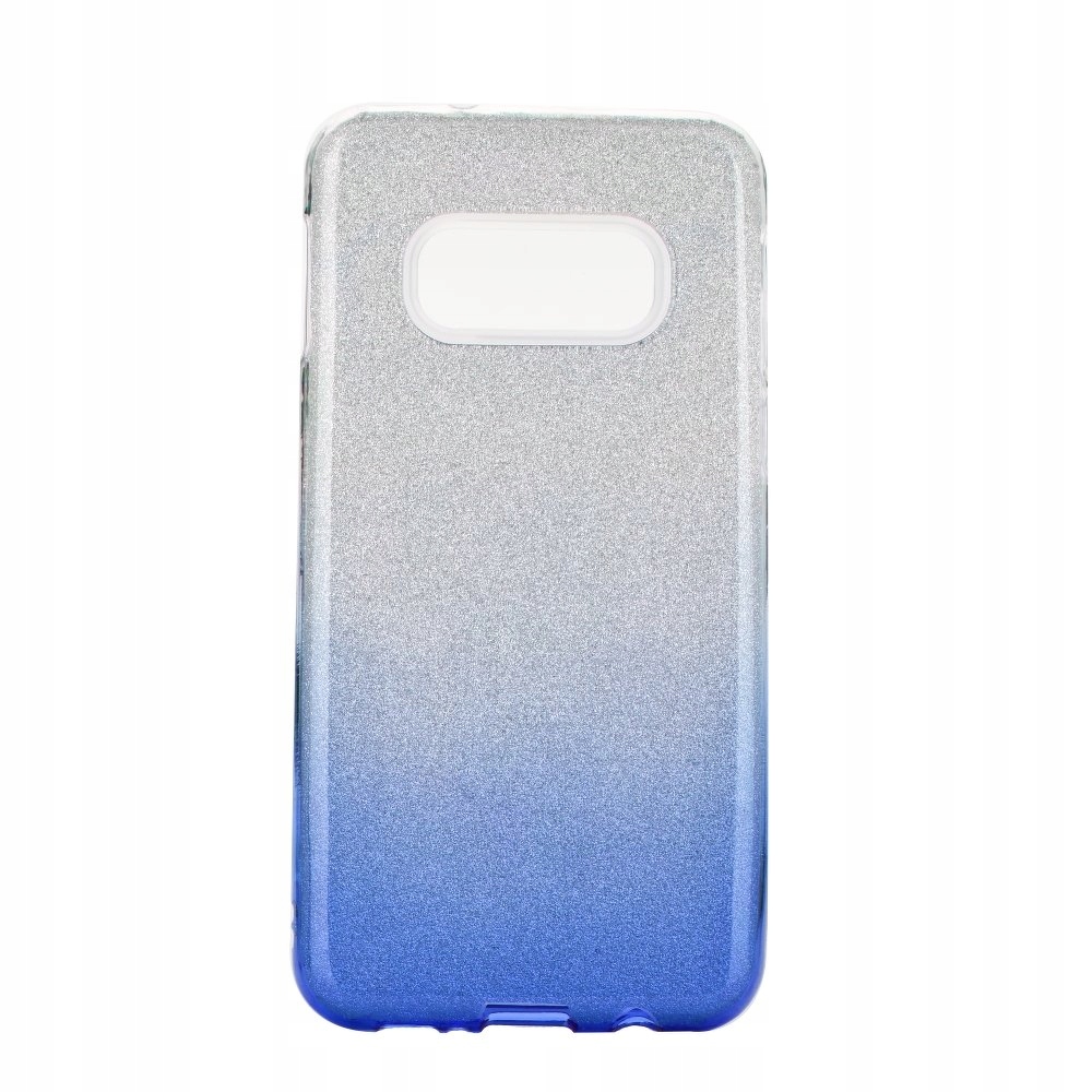 

Futerał Shining do Samsung S10e transparent/niebie