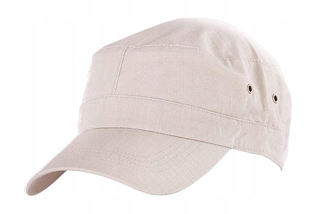 

Czapka Patrolówka Army Z Daszkiem 100% Bawełna Beż