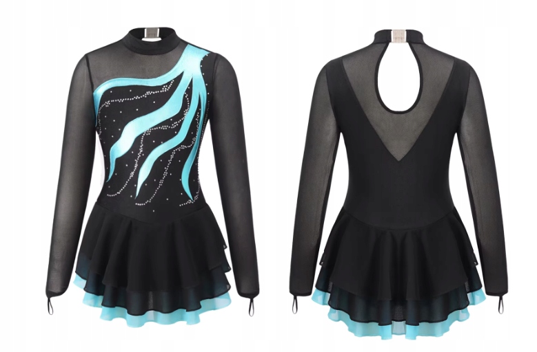 Strój Do Gimnastyki Balet Body Sukienka Tutu Do Tańca 164 170 Nr 1880