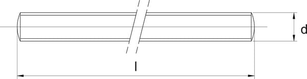 Pręt gwintowany ocynkowany M22 kl. 8.8, 2m Marka KRAMP