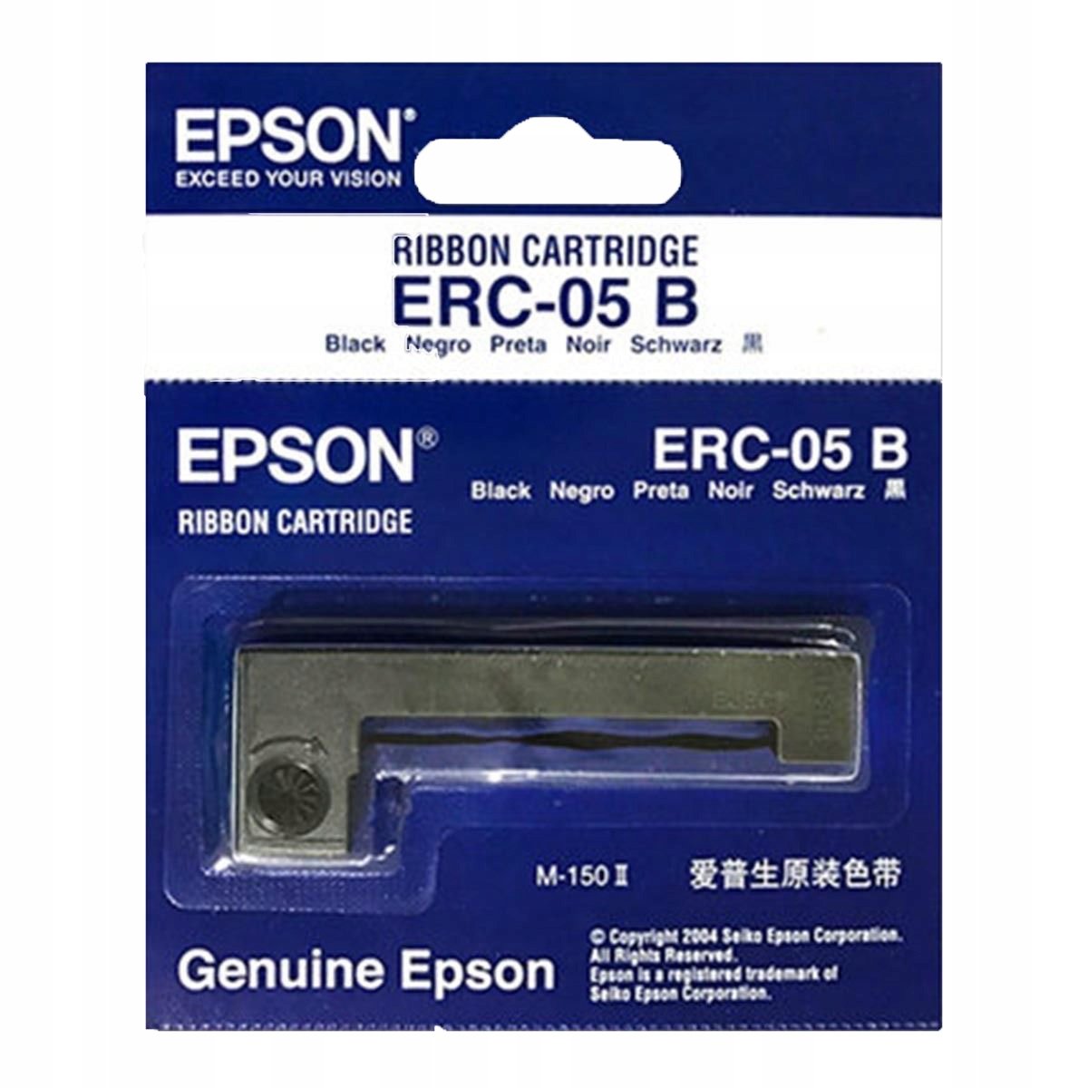 10 x Oryginalna TAŚMA EPSON ERC-05 BLACK ERC05