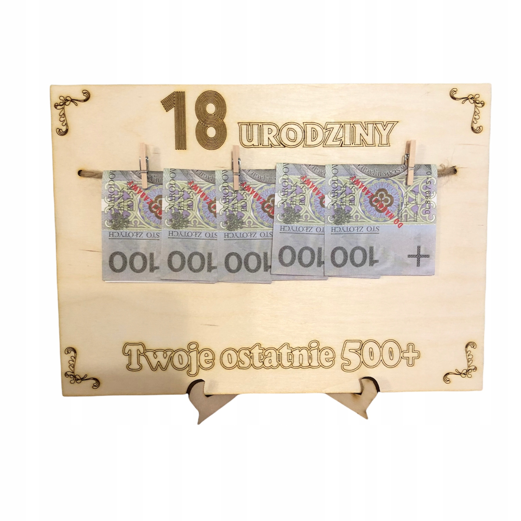 

Ramka na 18 urodziny ostatnie 500 plus
