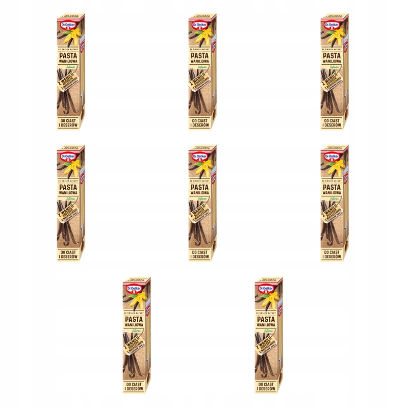 Dr. Oetker Bourbon vanilková pasta v gelu 19 g X8