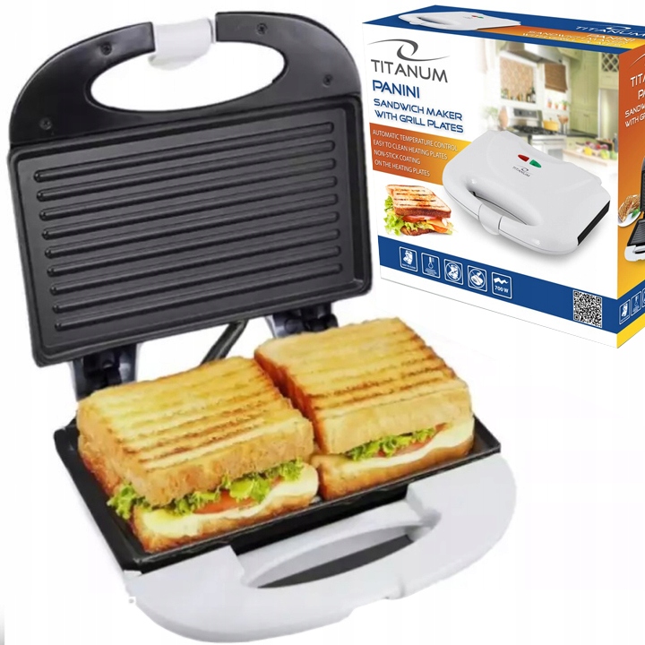 

Toster Opiekacz Do Kanapek Panini Tortilla 1000W