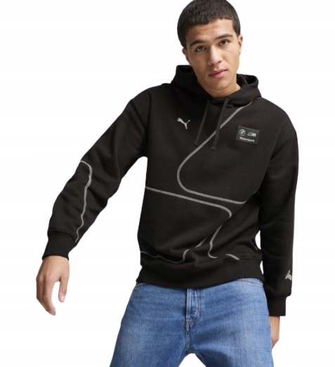 r. S Puma Bmw M Motorsport bluza męska z kapturem młodzieżowa sportowa