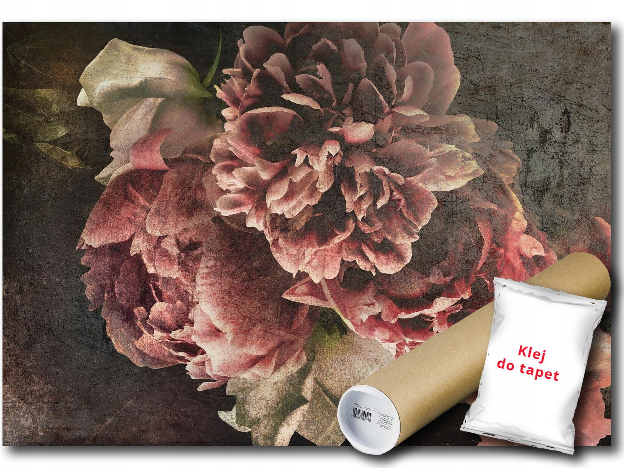 Vinylová Fototapeta Kvety Vintage Retro 254x184