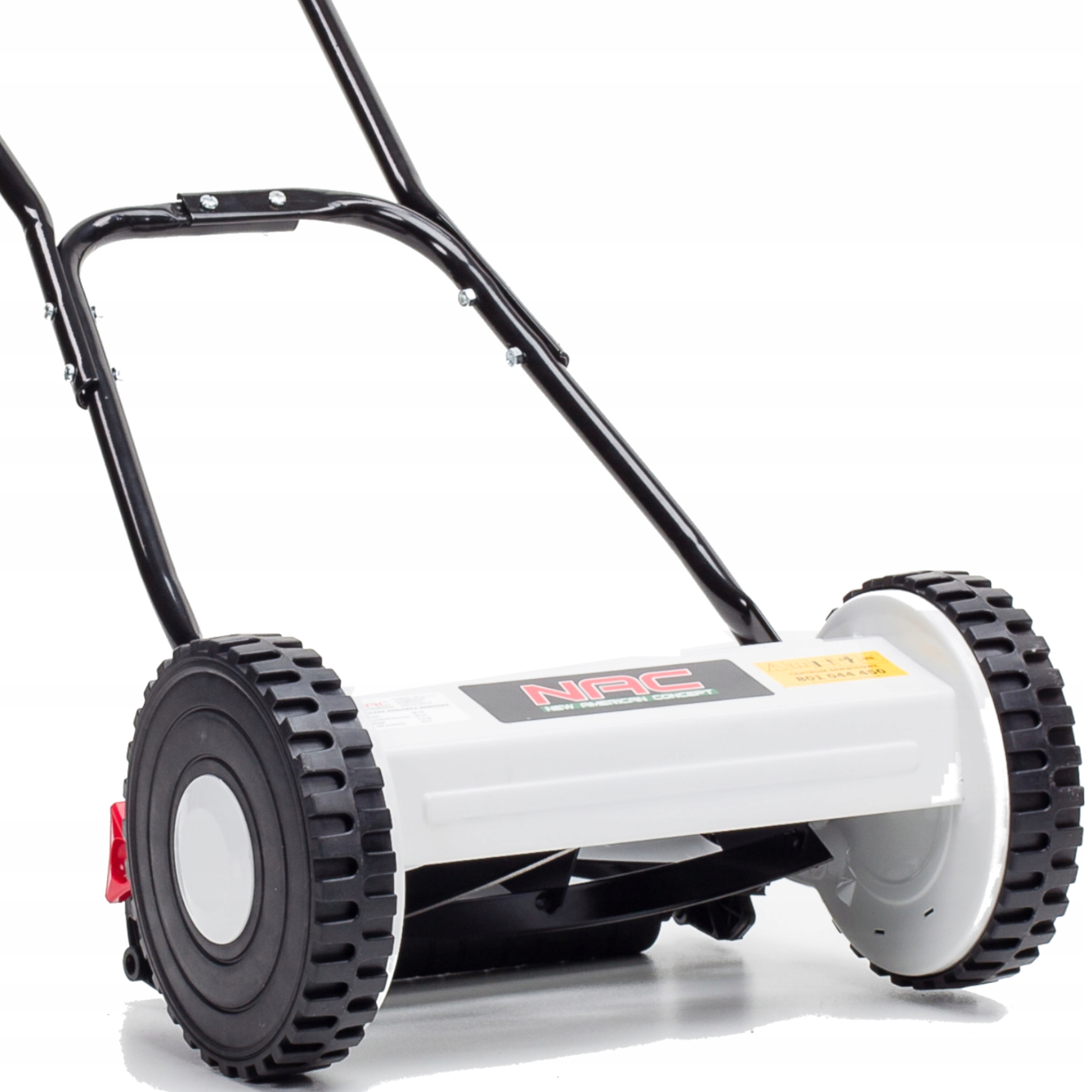 KOSIARKA Ręczna do trawy BĘBNOWA NAC 30 cm Pchana 5 hartowanych noży LEKKA Maksymalna wysokość koszenia 4.2 cm