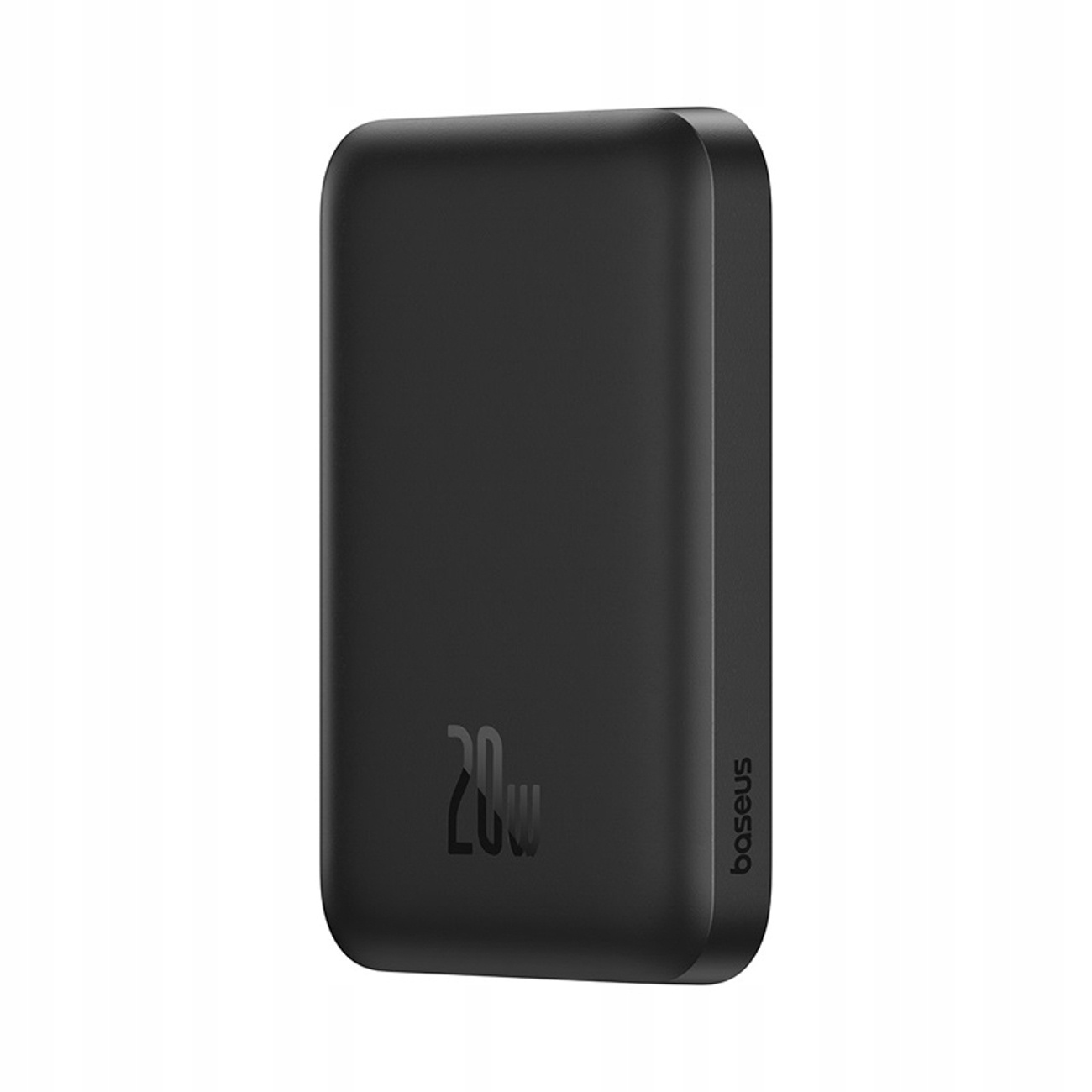 Indukční powerbanka 6000 mAh 20 W s kabelem Usb-c Magnetic Mini Air černá