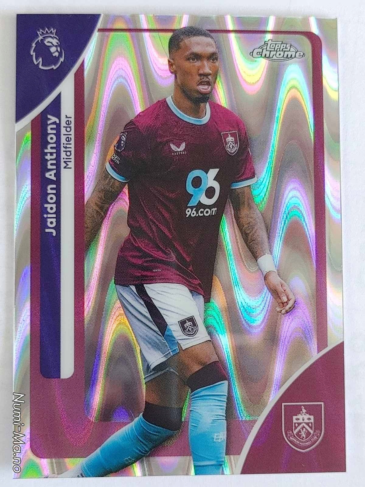 Topps Chrome Premier League 2026 054 Burnley Anthony*holo* -7103