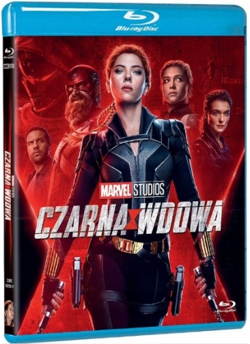 Czarna Wdowa blu-ray Marvel Studios