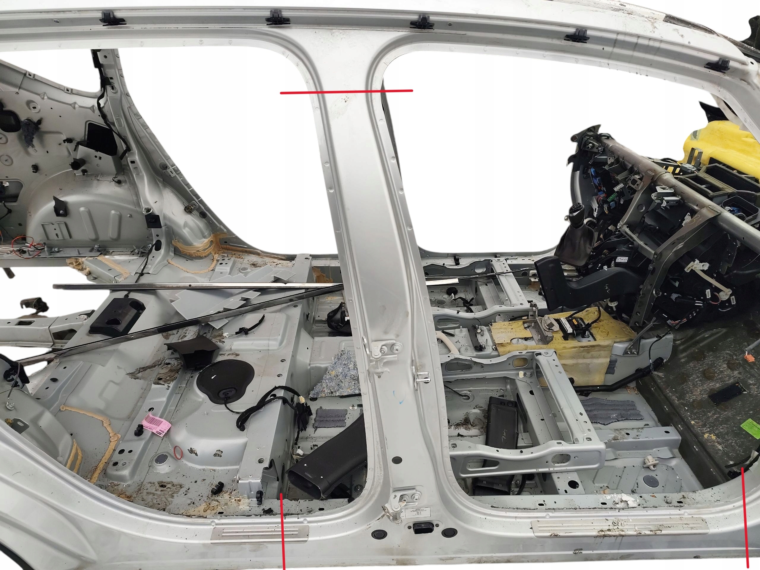 threshold right pillar central B RENAULT ESPACE V 5 LAK: TED69 (14-19)