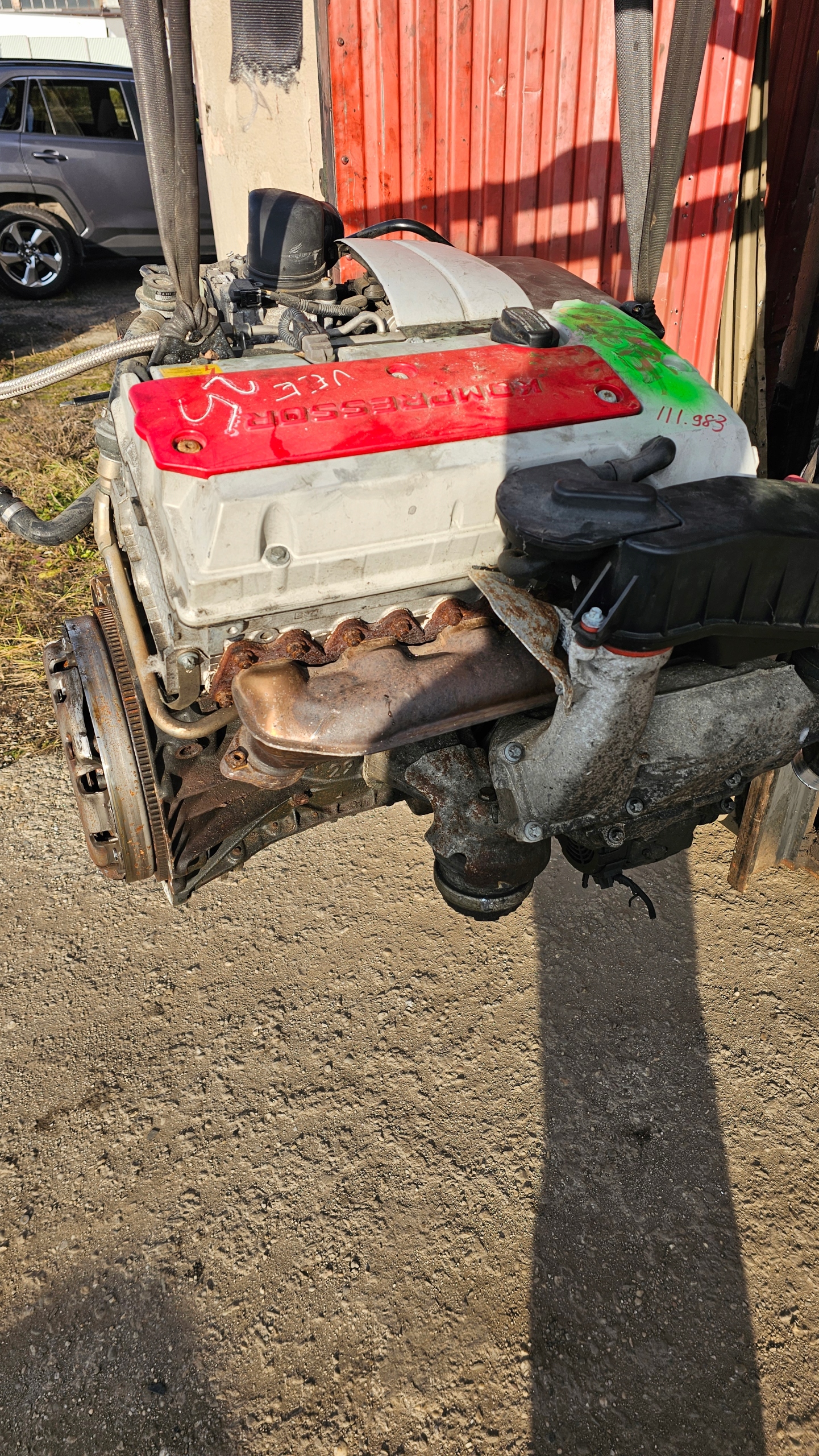 engine KPL Mercedes CLK W208 2.3 compressor; 111983 111.983 @ KOMPRESJA @
