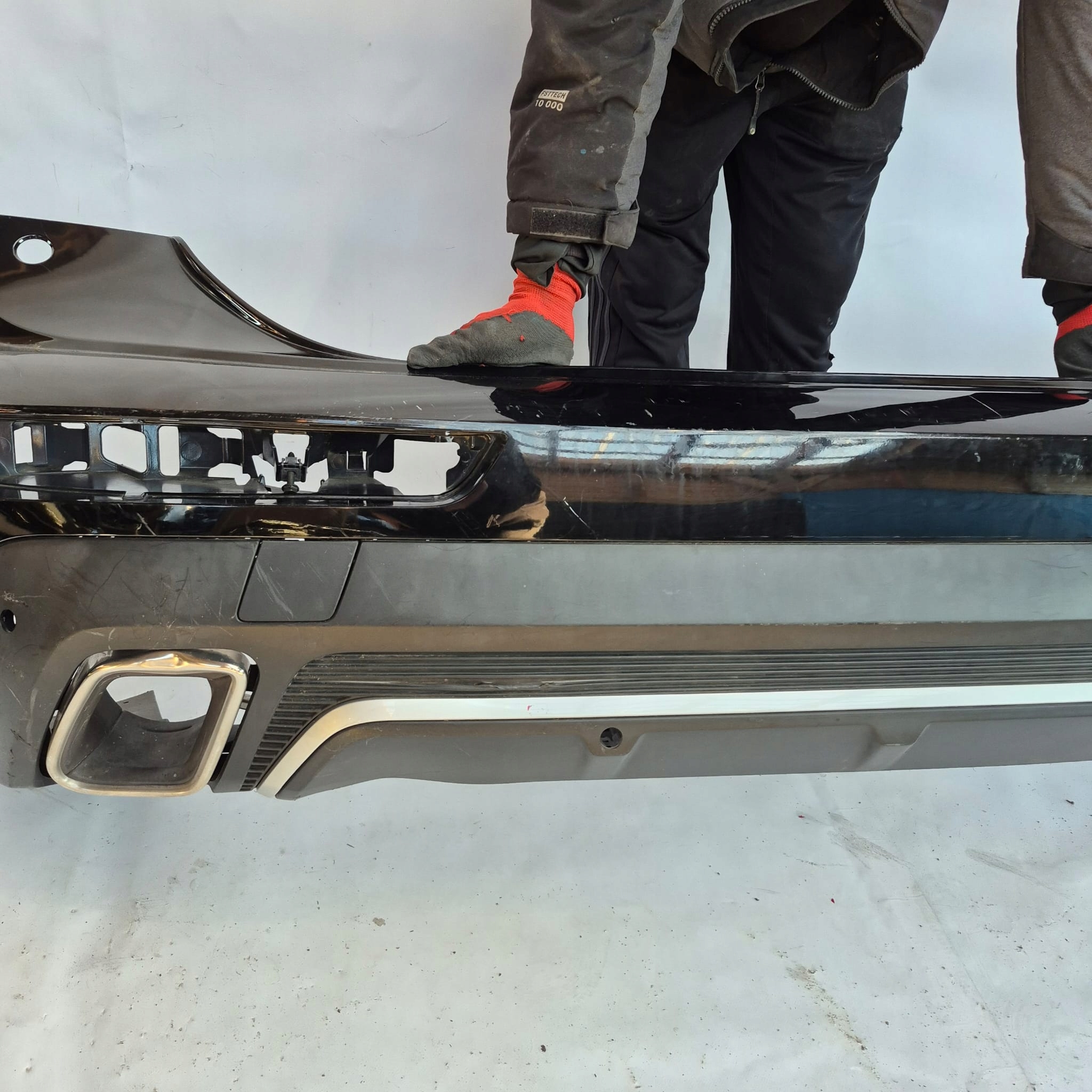DS7 DS 7 CROSSBACK 17-> bumper rear part rear PDC