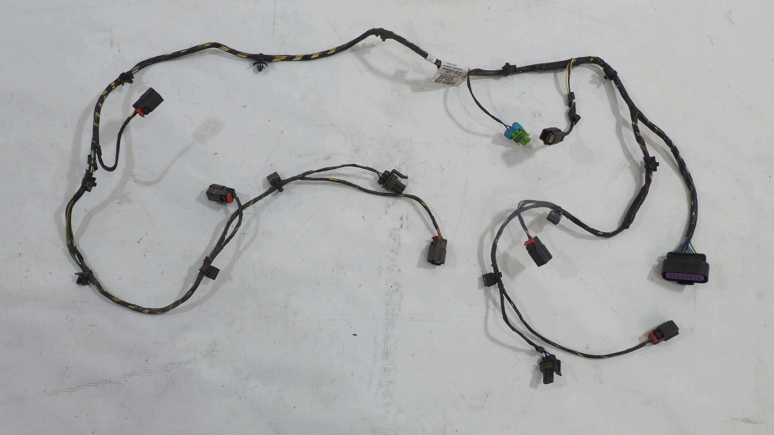 Opel Adam bundle wiring PDC of a bumper front 4xPDC 13394848