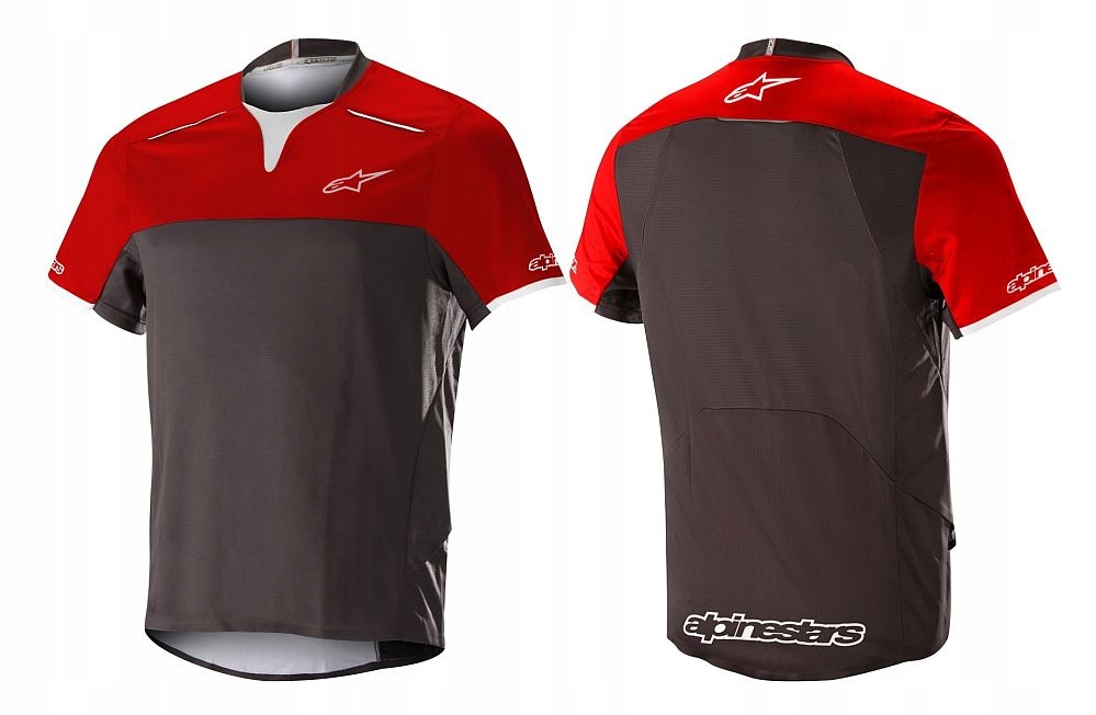 Koszulka rowerowa Alpinestars Drop Pro S/s Jersey Red Black r M