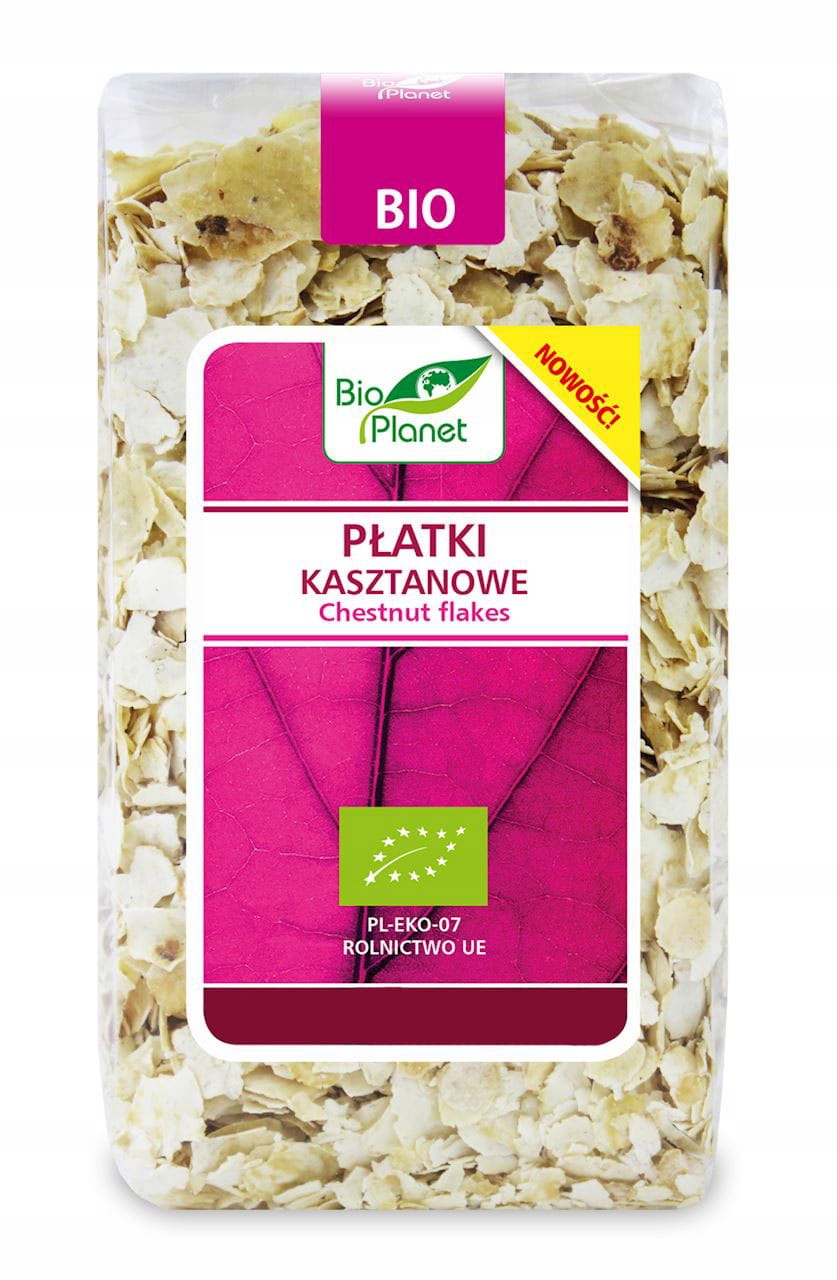 Levně 3x Bio Planet Kaštanové vločky Bio 200 g