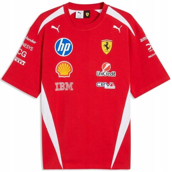Tričko Scuderia Ferrari F1 2026 Drivers Červené r.XXL