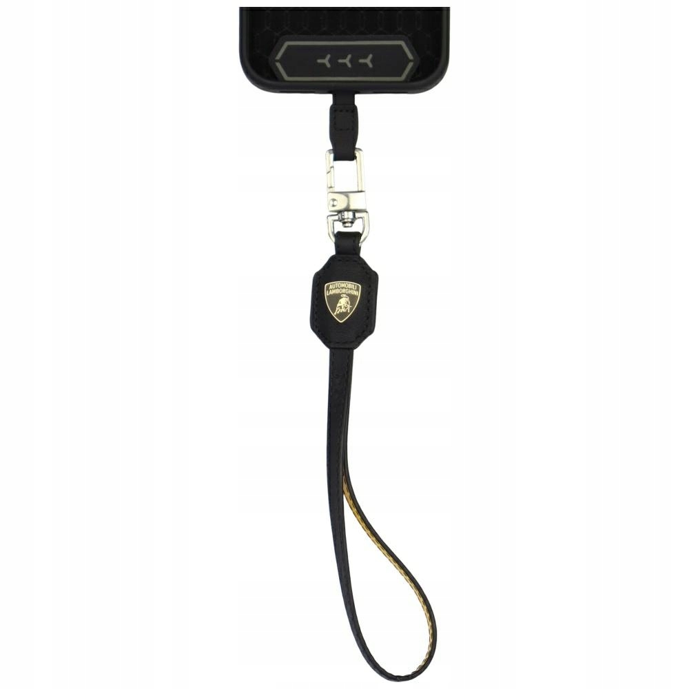 Univerzální vodítko Lamborghini D1 Leather Handstrap žluté