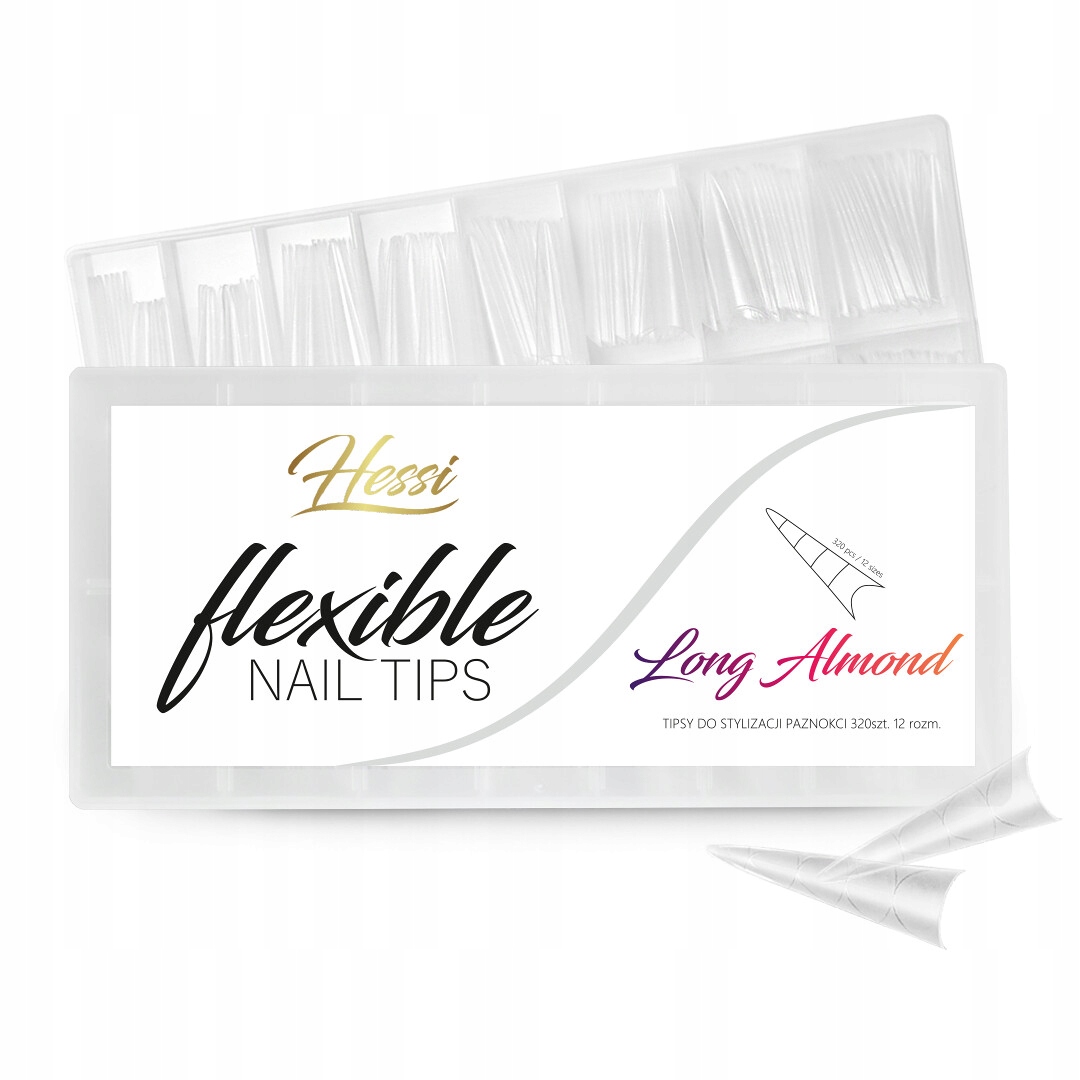 Tunelové tipy Hessi Long Almond 320 Ks