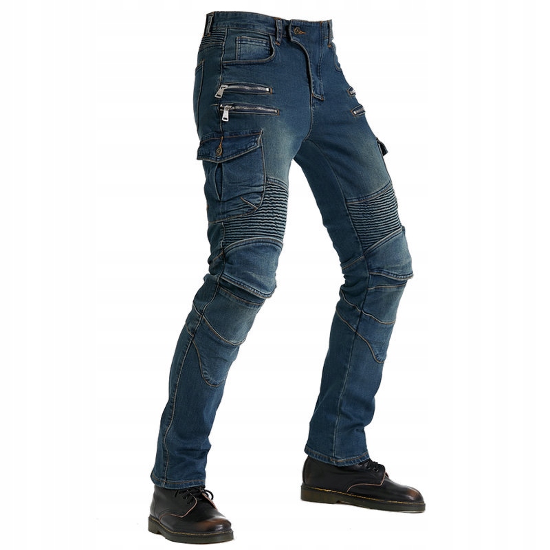 MEN'S JEANS MOTORCYCLE TROUSERS Rozmiar XXL