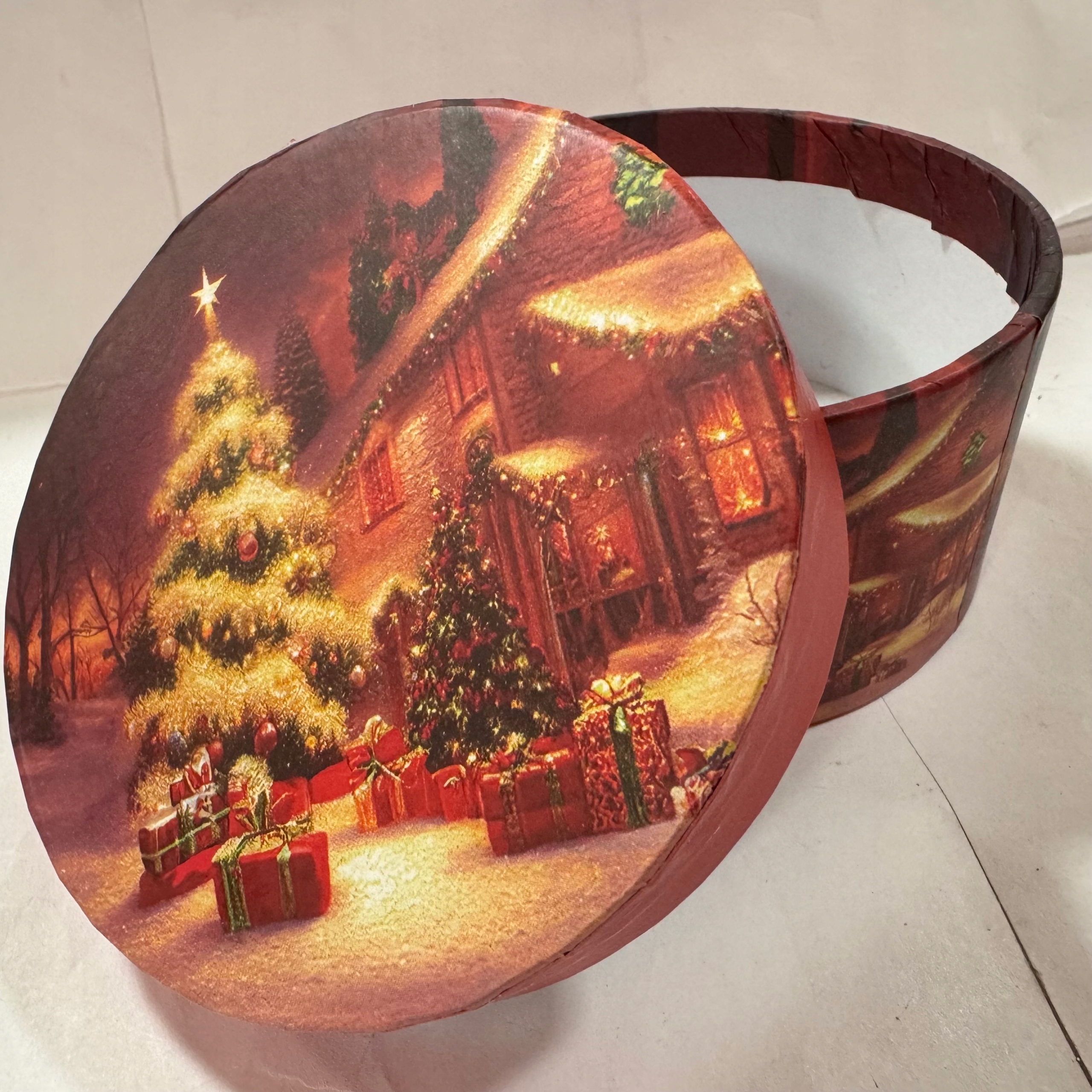 pudełko prezentowe Boże Narodzenie ok 10x5,5cm